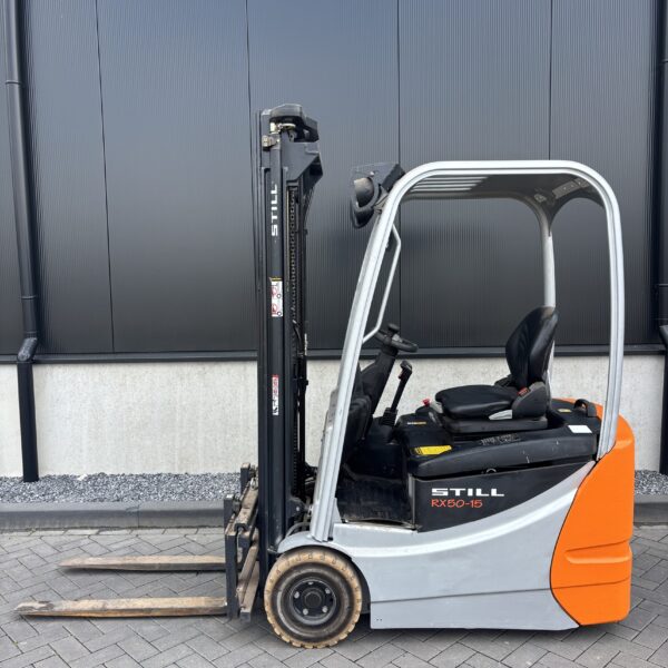Still RX50-15; elektrische 3-wieler heftruck