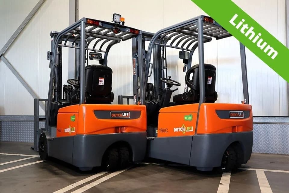 Vebrion altijd vooruit betrouwbare machine heftruck hoogwerker pompwagen stapelaar Dutchlift CPD 16-Li 3