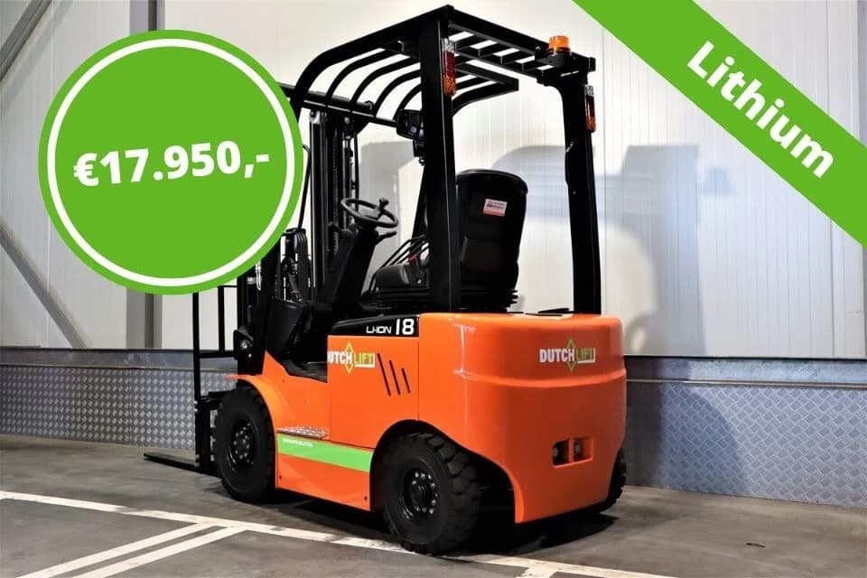 Vebrion altijd vooruit betrouwbare machine heftruck hoogwerker pompwagen stapelaar Dutchlift DFL-181 1