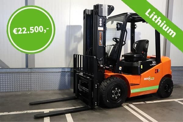 Vebrion altijd vooruit betrouwbare machine heftruck hoogwerker pompwagen stapelaar Dutchlift DL 302 3