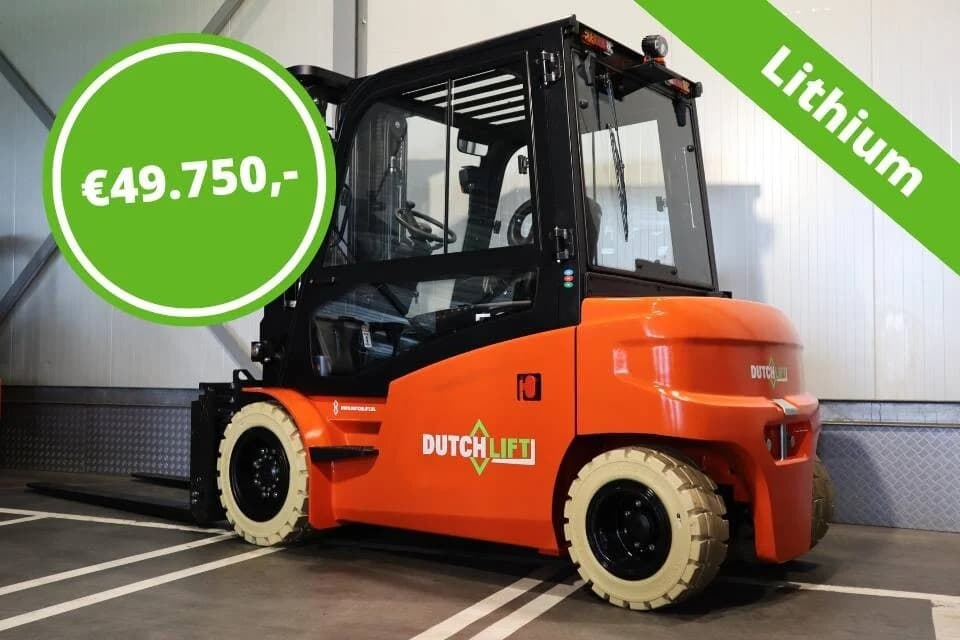 Vebrion altijd vooruit betrouwbare machine heftruck hoogwerker pompwagen stapelaar Dutchlift DL 50-Li 2