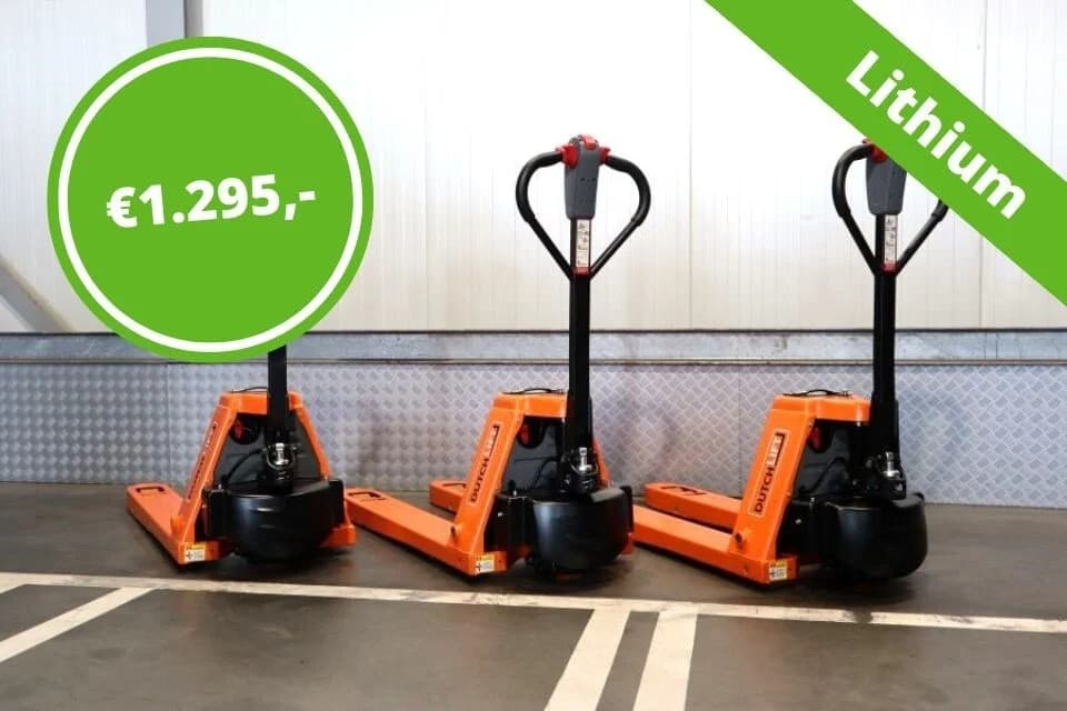 Vebrion altijd vooruit betrouwbare machine heftruck hoogwerker pompwagen stapelaar Dutchlift DL DP 20 H 2