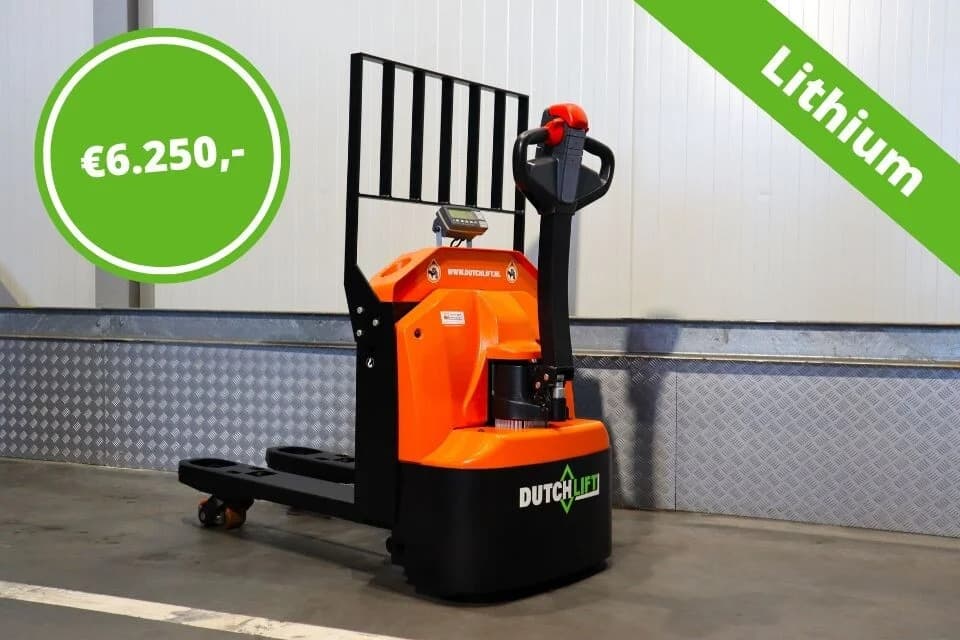 Vebrion altijd vooruit betrouwbare machine heftruck hoogwerker pompwagen stapelaar Dutchlift DL DPL 202 3