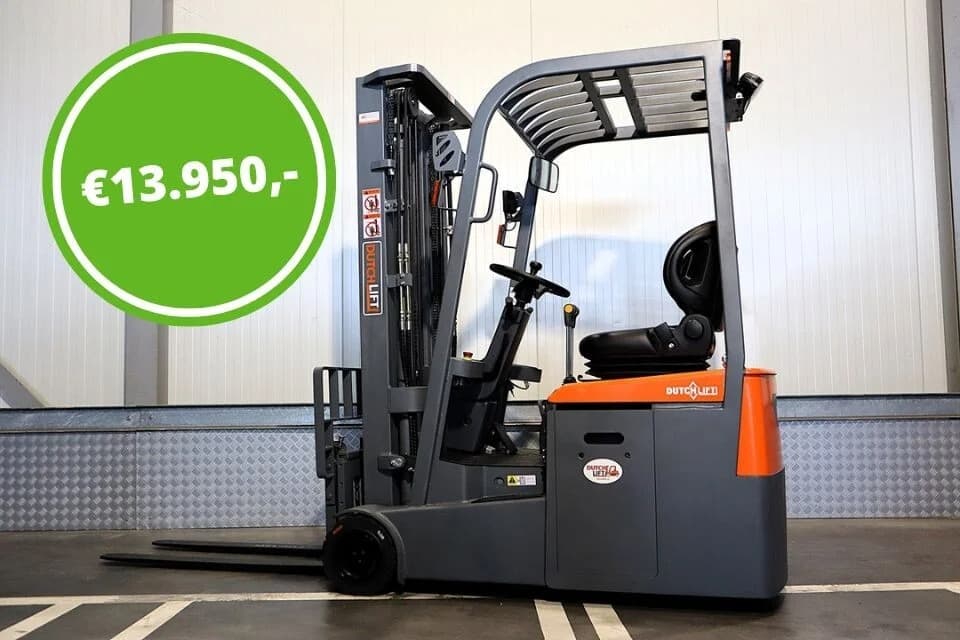 Vebrion altijd vooruit betrouwbare machine heftruck hoogwerker pompwagen stapelaar Dutchlift DLC 15 2