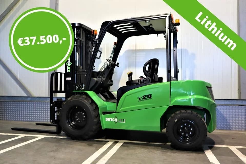 Vebrion altijd vooruit betrouwbare machine heftruck hoogwerker pompwagen stapelaar Dutchlift DRT 25 3