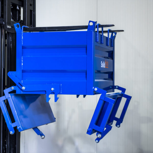 Bulkcontainer voor vorkheftruck en kranen (200 liter)