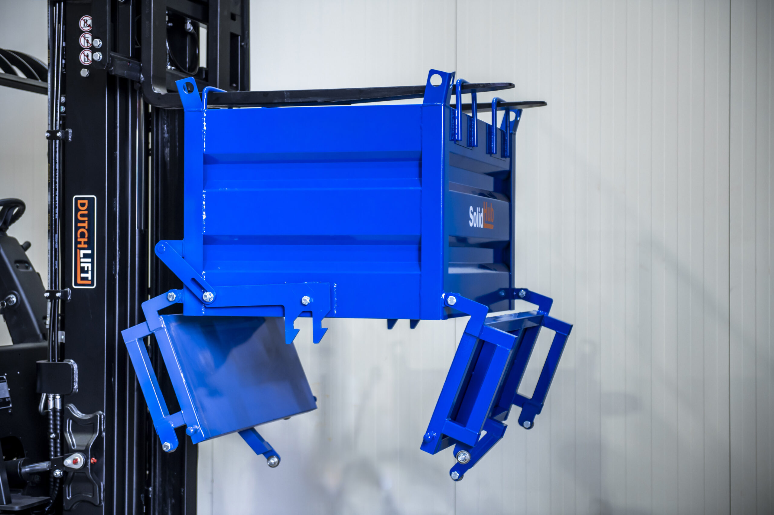 Bulkcontainer voor vorkheftruck en kranen (410 liter) - Afbeelding 4