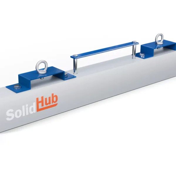 Magnetische bezem voor vorkheftruck